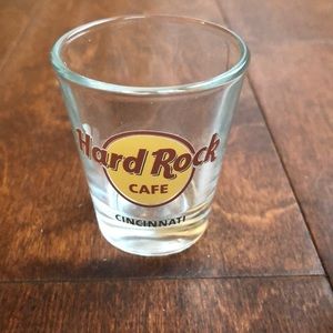 Hard rock cincinnati shot glass set of 2